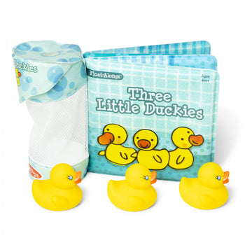 Melissa & Doug Float-Along Bath Books Three Little Ducks